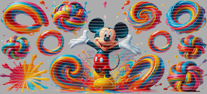 16oz Disney style-D-3434